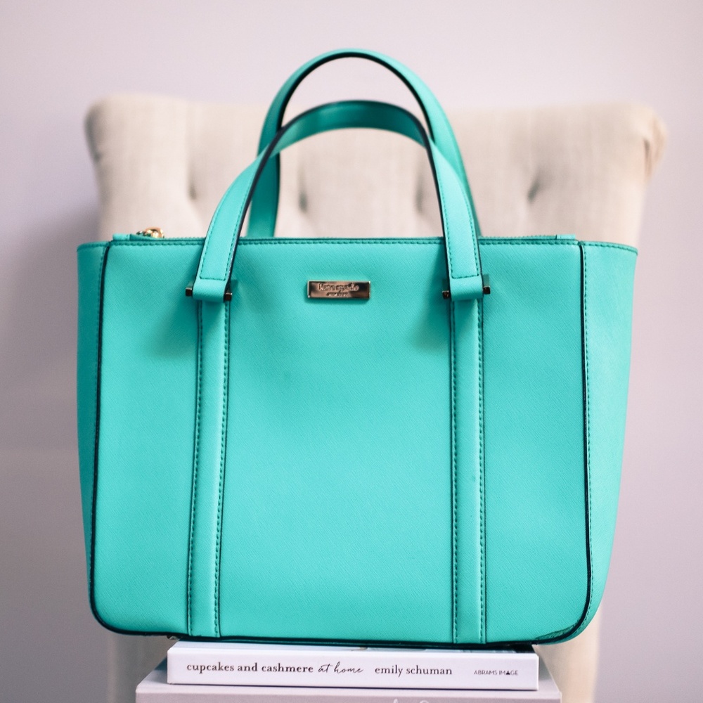 Gently Used Kate Spade Teal Satchel